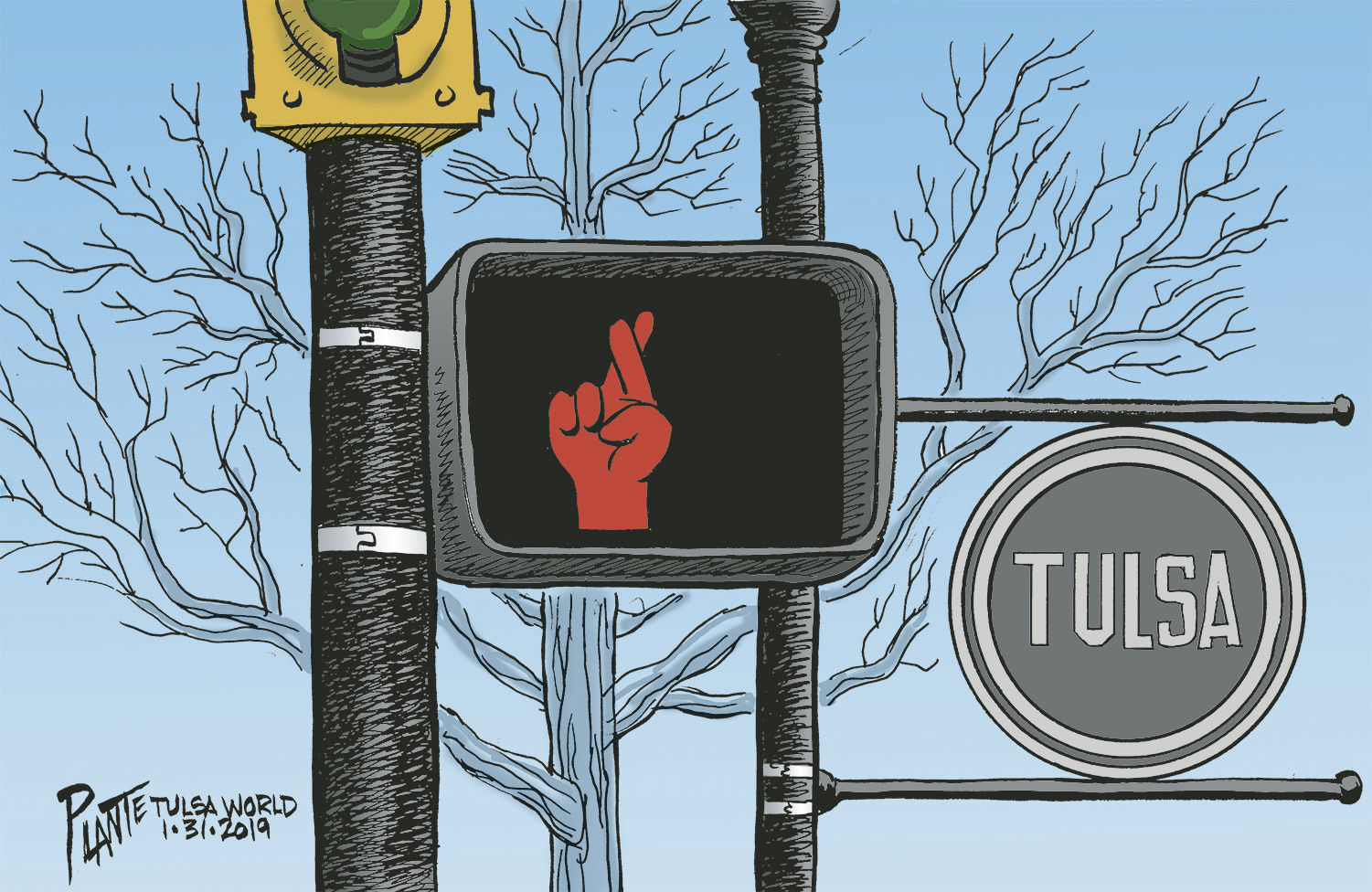 Bruce Plante Cartoon: Pedxing